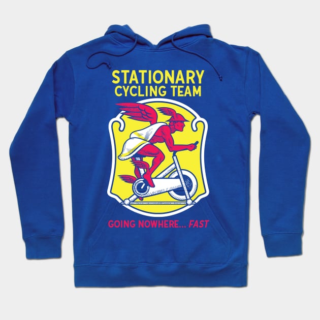 Stationary Cycling Team Hoodie by toadyco